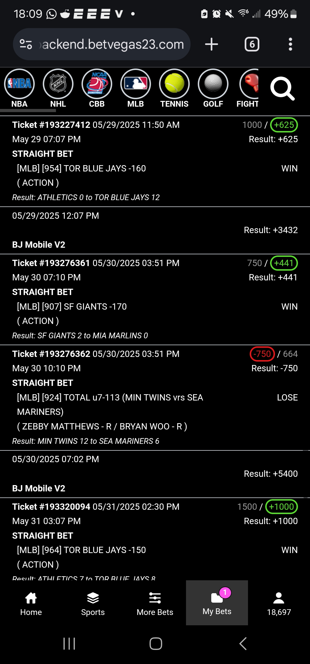 Bet Screenshot 2
