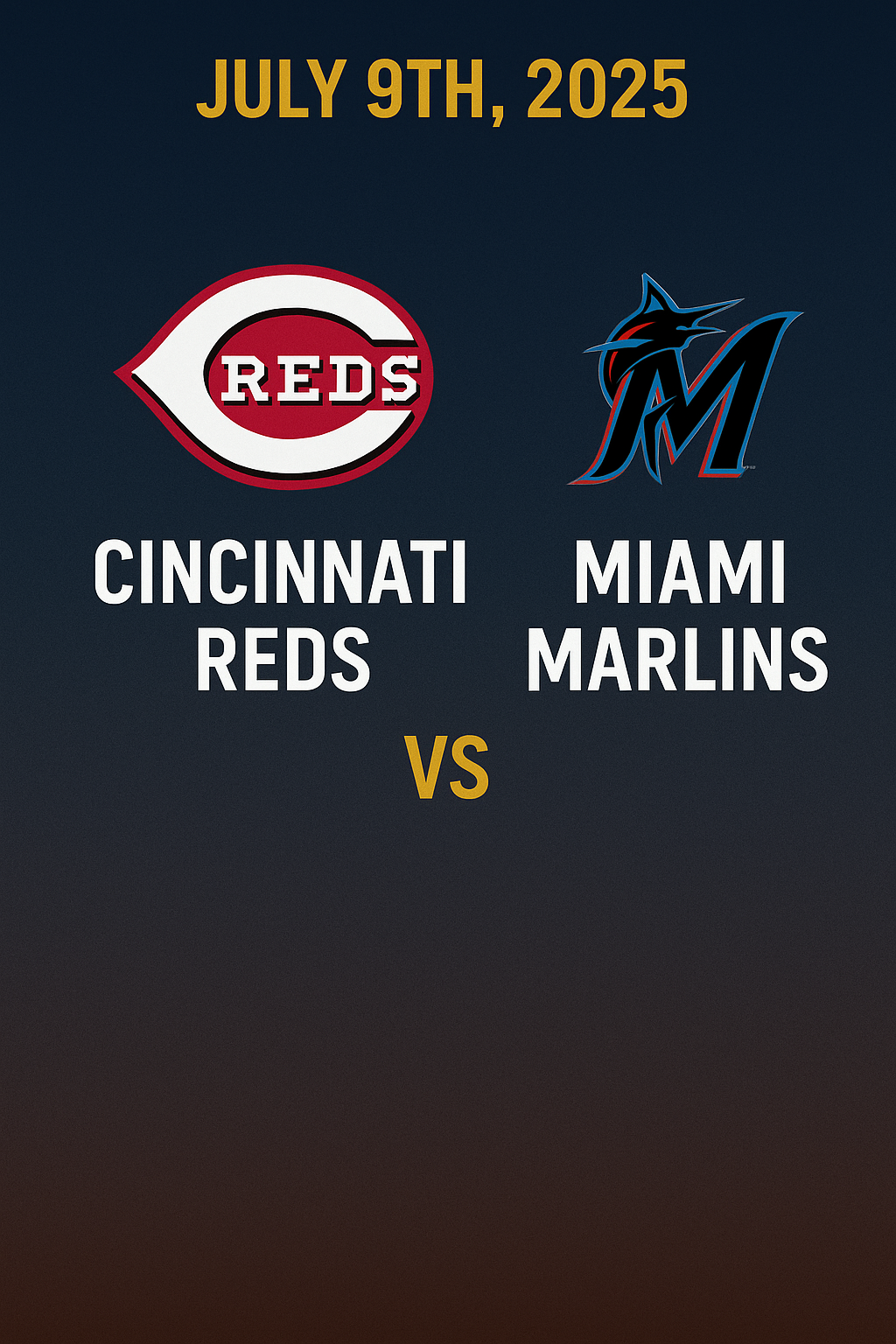 Reds vs Marlins MLB betting pick for July 9, 2025