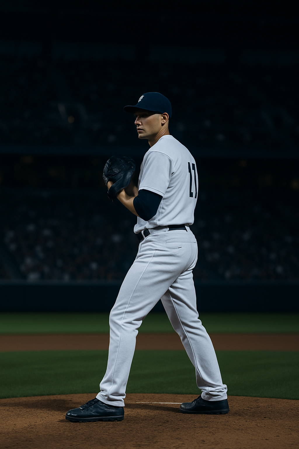 A pitcher on the mound at night - the backdrop for expert MLB picks on August 12, 2025