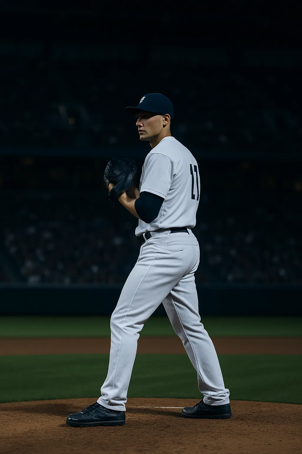 A pitcher on the mound at night - the backdrop for expert MLB picks on August 12, 2025