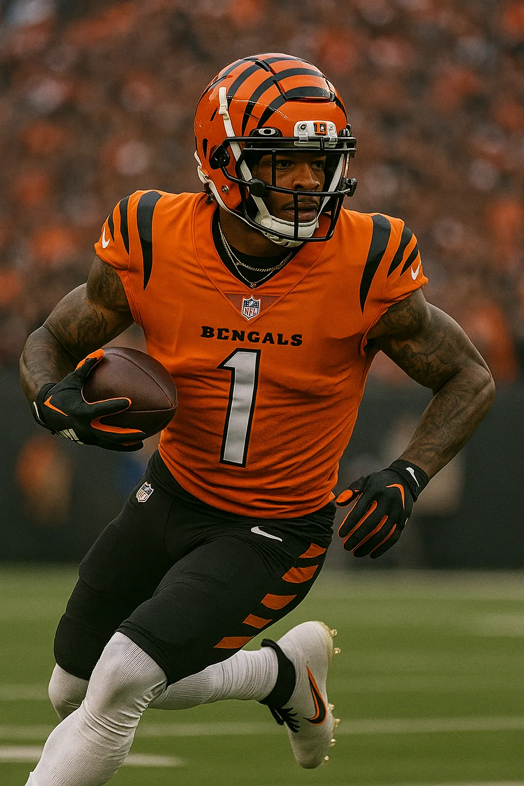 Ja'Marr Chase warming up - Expert analysis for Bengals vs Eagles NFL preseason pick, August 7 2025