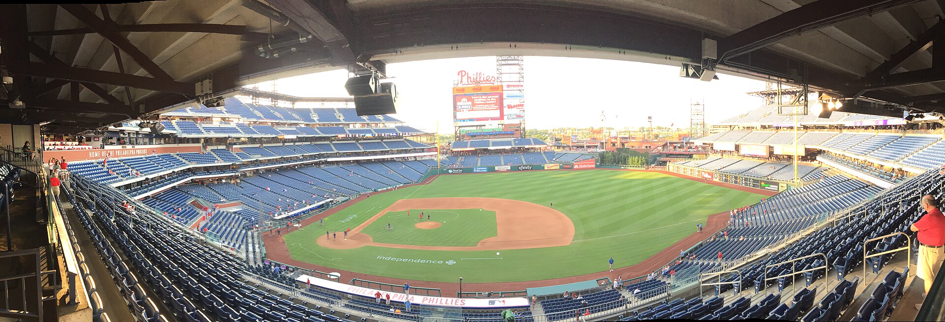 Citizens Bank Park in Philadelphia, where Chris Sale and Cristopher Sanchez start against each other on the September 4 board