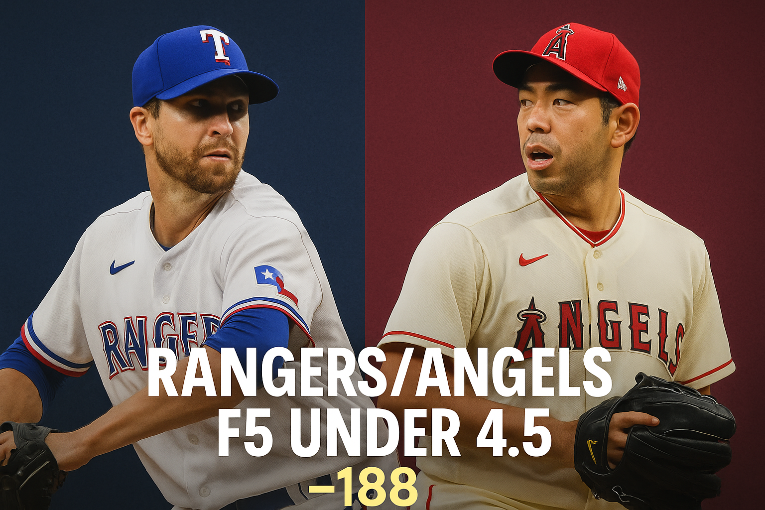 Jacob deGrom vs Yusei Kikuchi matchup analysis for Rangers vs Angels