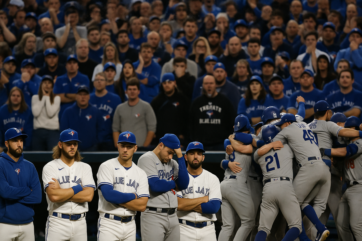 Los Angeles Dodgers celebrate 2025 World Series win
