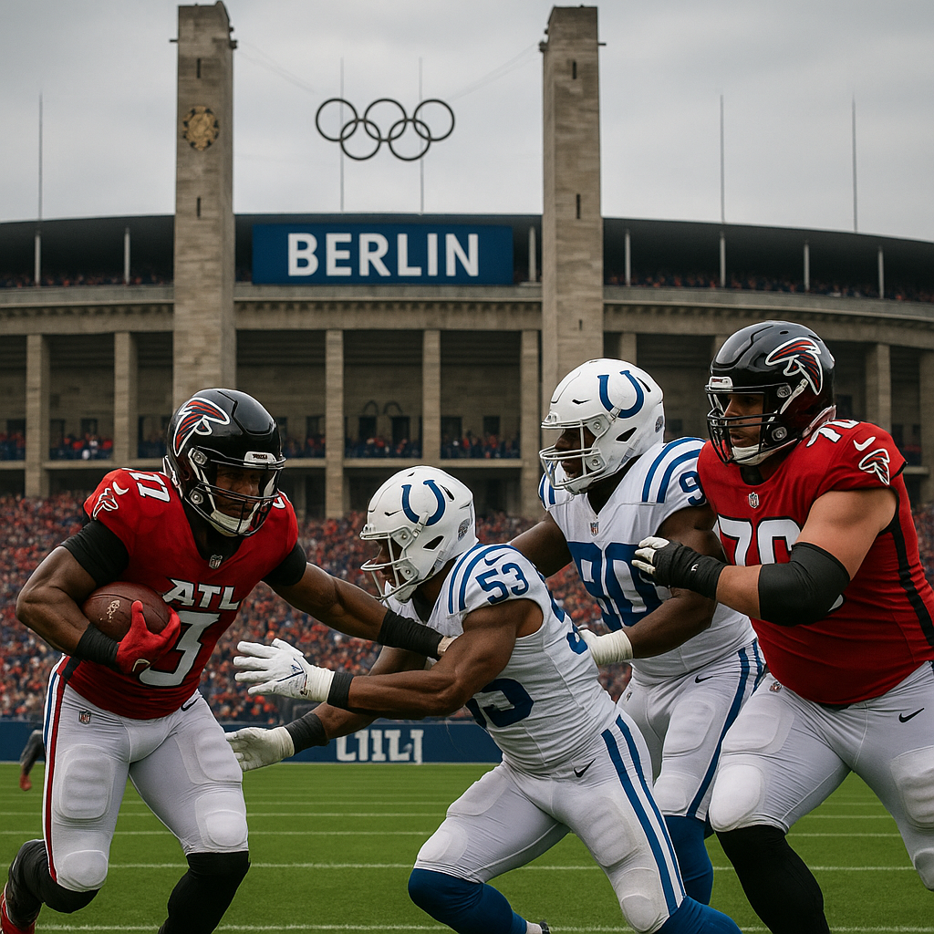 Atlanta Falcons Indianapolis Colts Berlin Germany NFL international game betting analysis spread pick November 9 2025