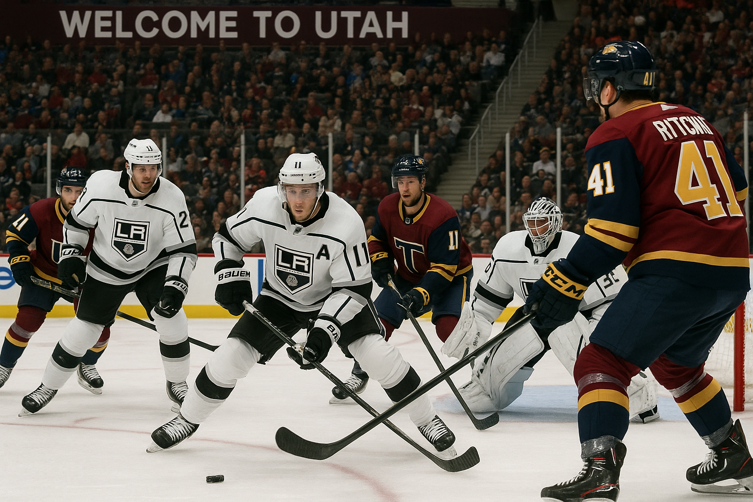 Los Angeles Kings moneyline minus 105 betting pick at Utah Mammoth NHL December 8 2025 expert analysis Darcy Kuemper Adrian Kempe historical dominance elite defense