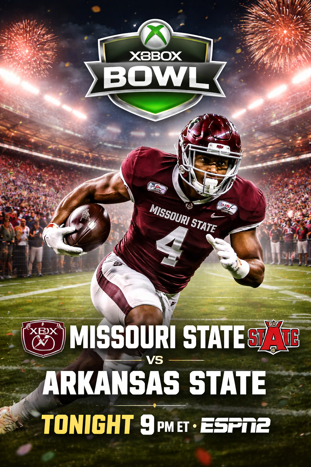 Missouri State Bears plus 1 spread betting pick vs Arkansas State Red Wolves Xbox Bowl college football December 18 2025 expert analysis Jacob Clark Nick Petrino Corey Rucker Jaylen Raynor Ford Center Frisco Texas