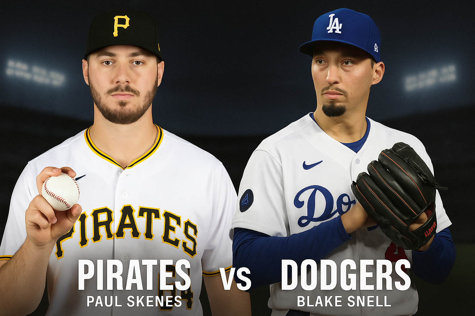 Dodgers and Pirates at PNC Park