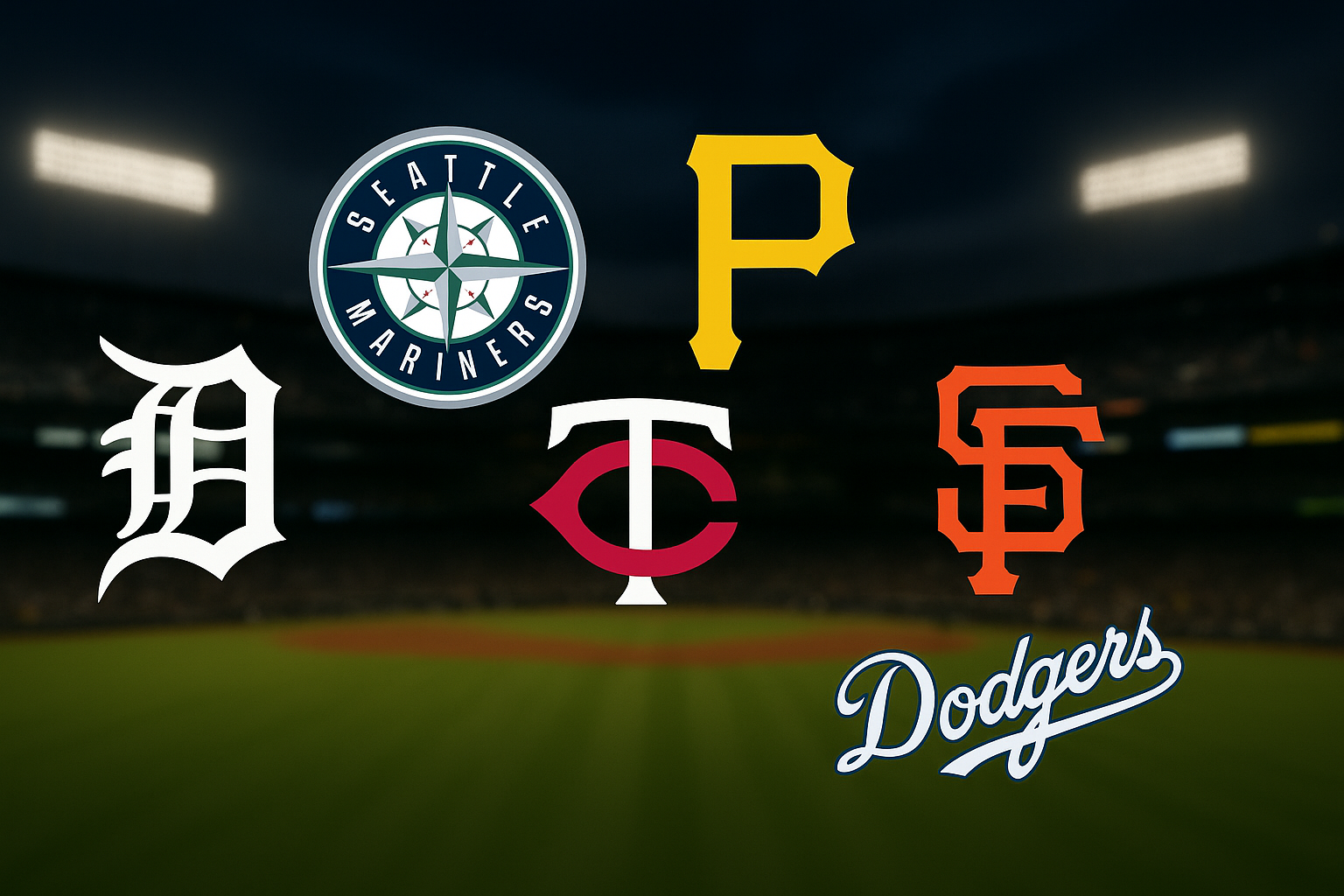 MLB team logos for July 11 picks