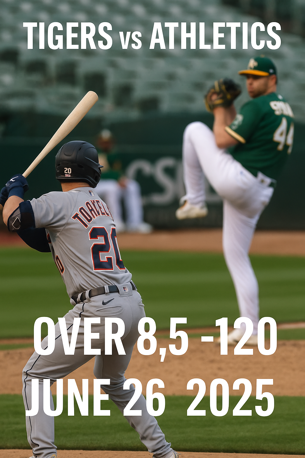 Tigers vs A's Over Under Betting Pick