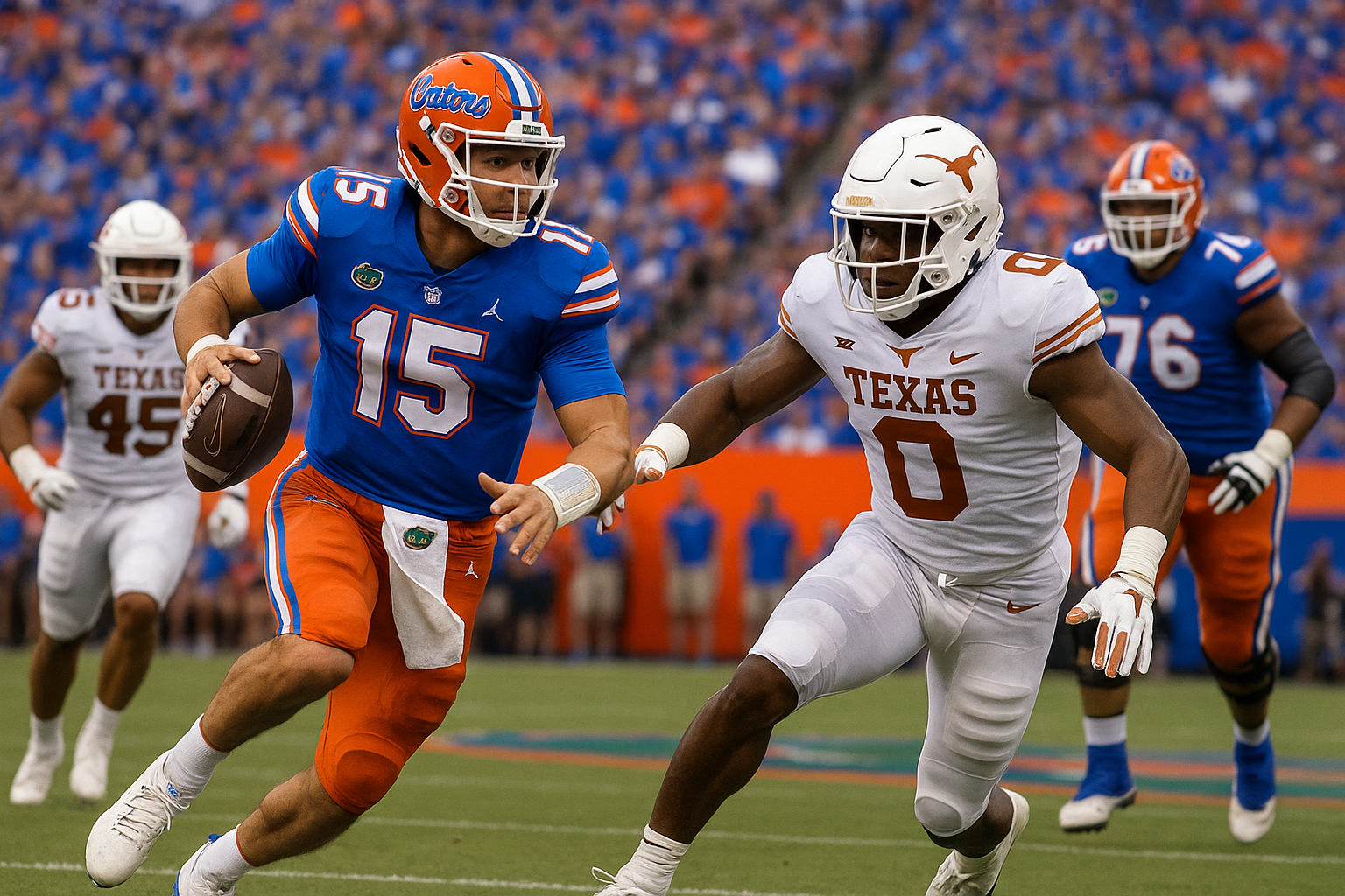 Florida Gators vs Texas Longhorns analysis October 4 2025