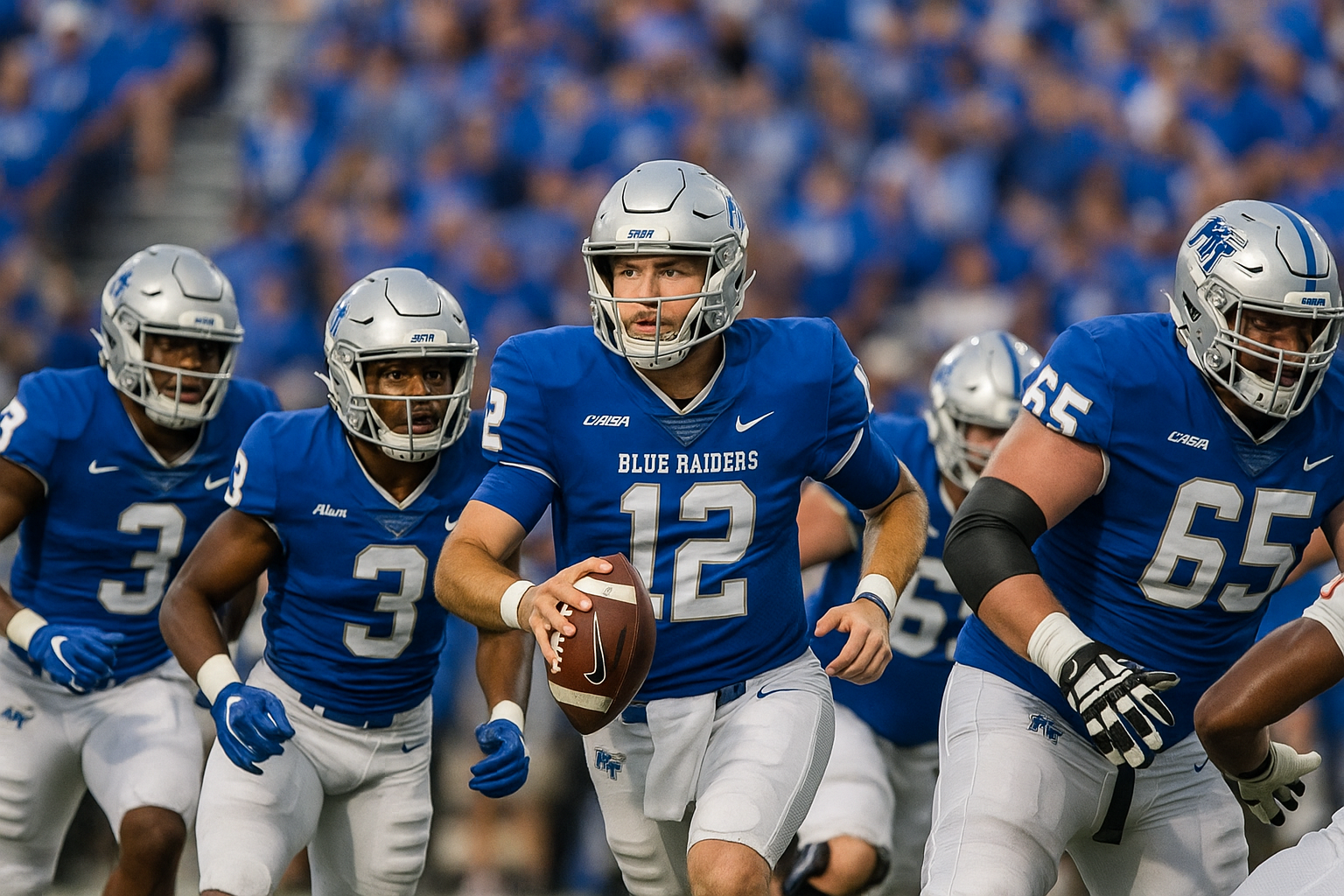Middle Tennessee Blue Raiders vs Jacksonville State College Football October 29 2025