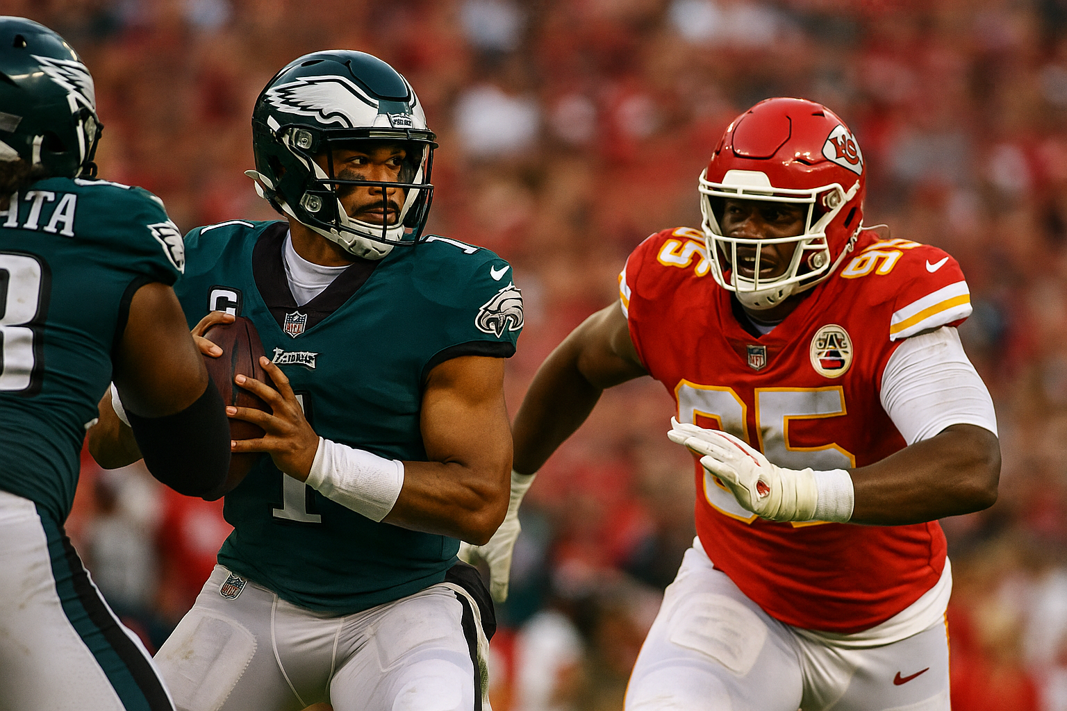 Eagles at Chiefs Super Bowl rematch preview image