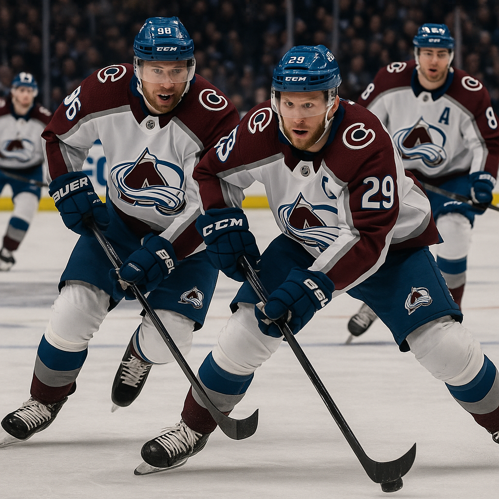 Colorado Avalanche road matchup at Utah