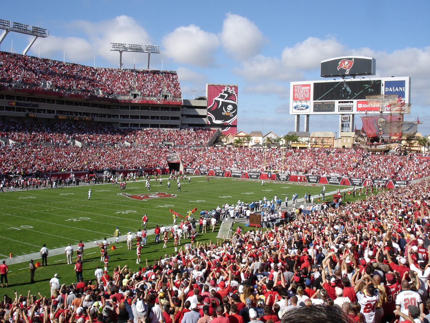 Raymond James Stadium in Tampa