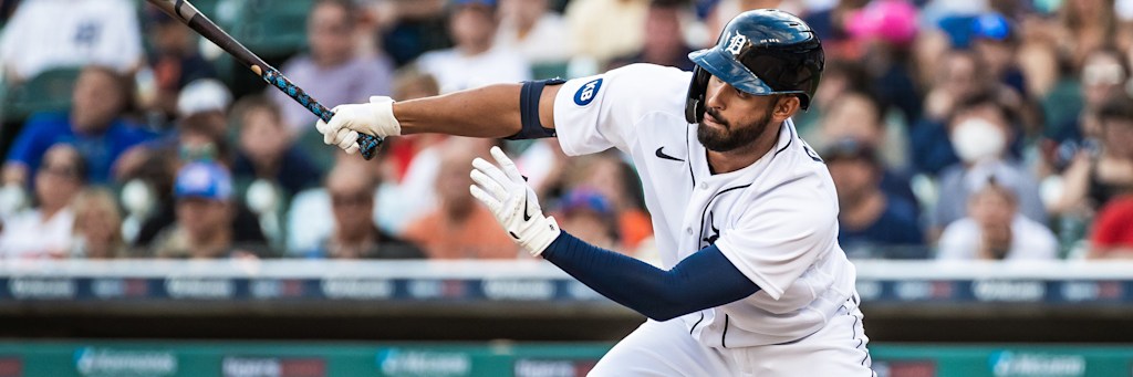 Detroit Tigers outfielder Riley Greene batting in a road game ahead of the Tigers vs Braves matchup at Truist Park April 28 2026