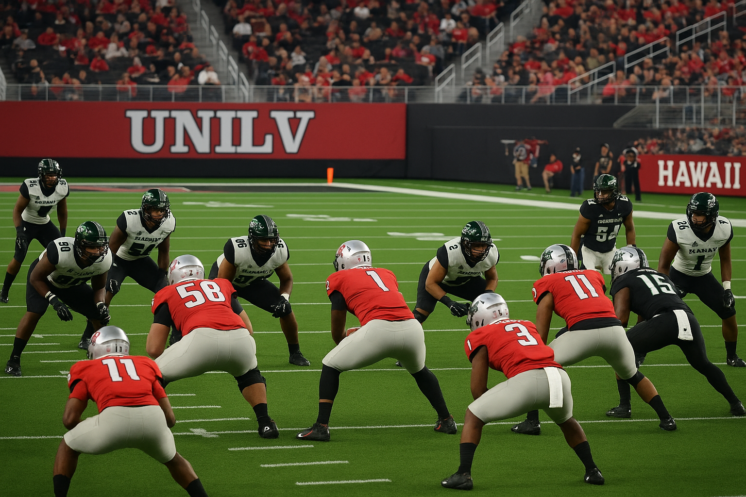 UNLV Rebels vs Hawaii Rainbow Warriors college football betting pick spread analysis November 21 2025 - Expert breakdown of UNLV -3, Dan Mullen offense, Anthony Colandrea dual-threat QB, Mountain West championship implications, home field advantage at Allegiant Stadium, defensive matchups, and comprehensive betting angles for Friday night showdown