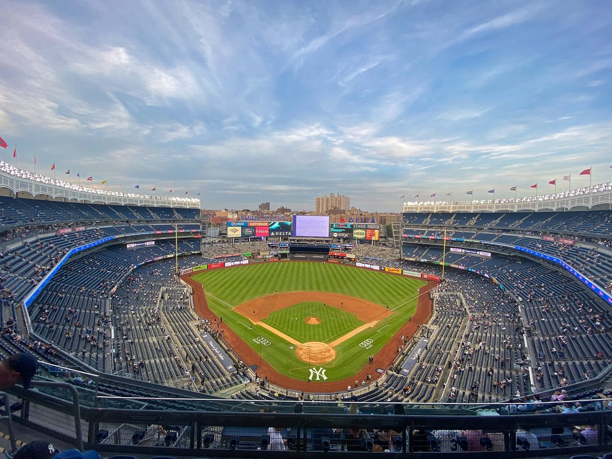 Yankee Stadium in the Bronx