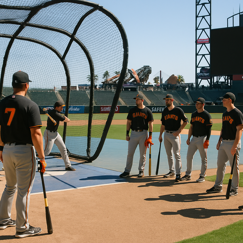 San Francisco Giants Batting Practice at Oracle Park - MLB Picks